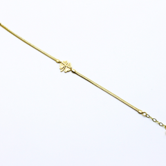 Yonca Desenli Balık Sırtı Bileklik