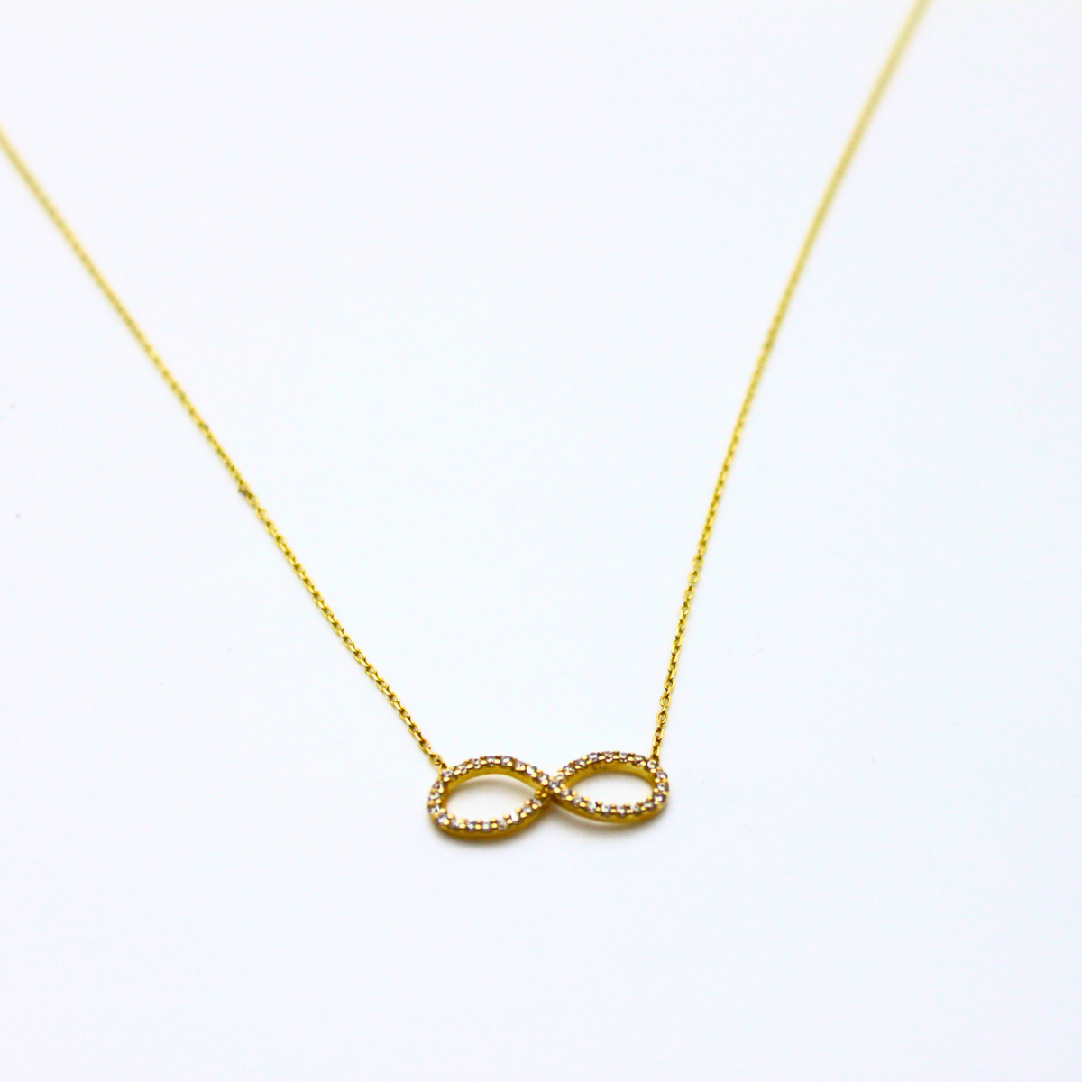 Taşlı Sonsuzluk Kolye