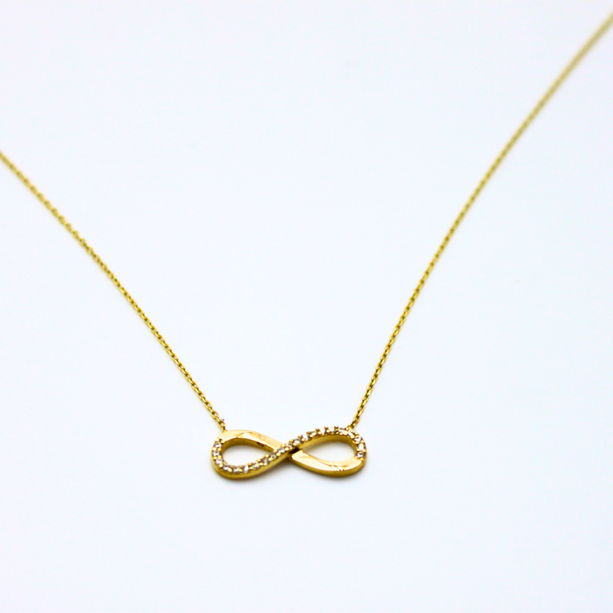 Taşlı Sonsuzluk Kolye