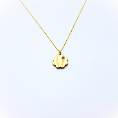 Taşlı Altın Kolye