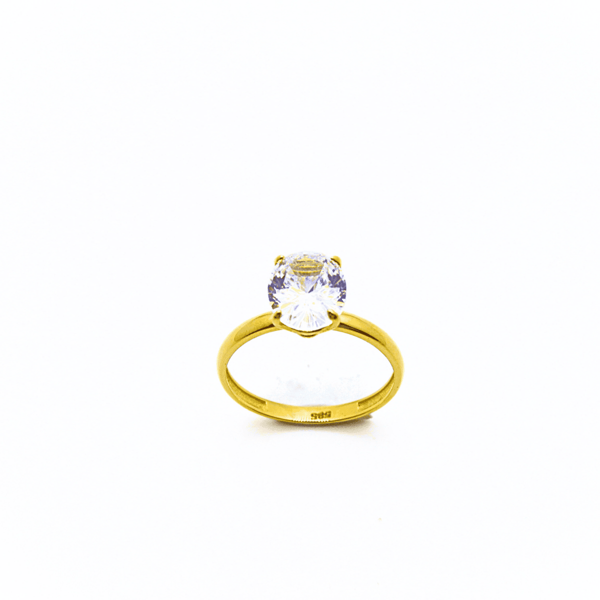 Sarı Tektaş Yüzük