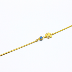 Taşlı Balık Sırtı Bileklik