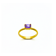 Ametist Taşlı Yüzük