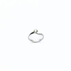 0,37 Ct Pırlanta Tek Taş Yüzük