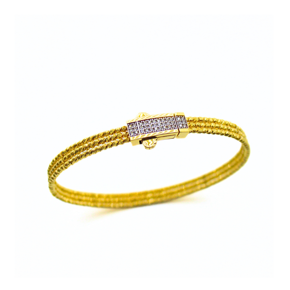 Taşlı Kelepçe Bileklik