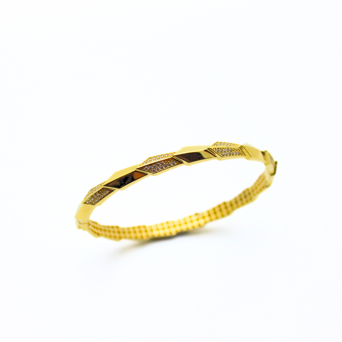 Taşlı Kelepçe Bileklik