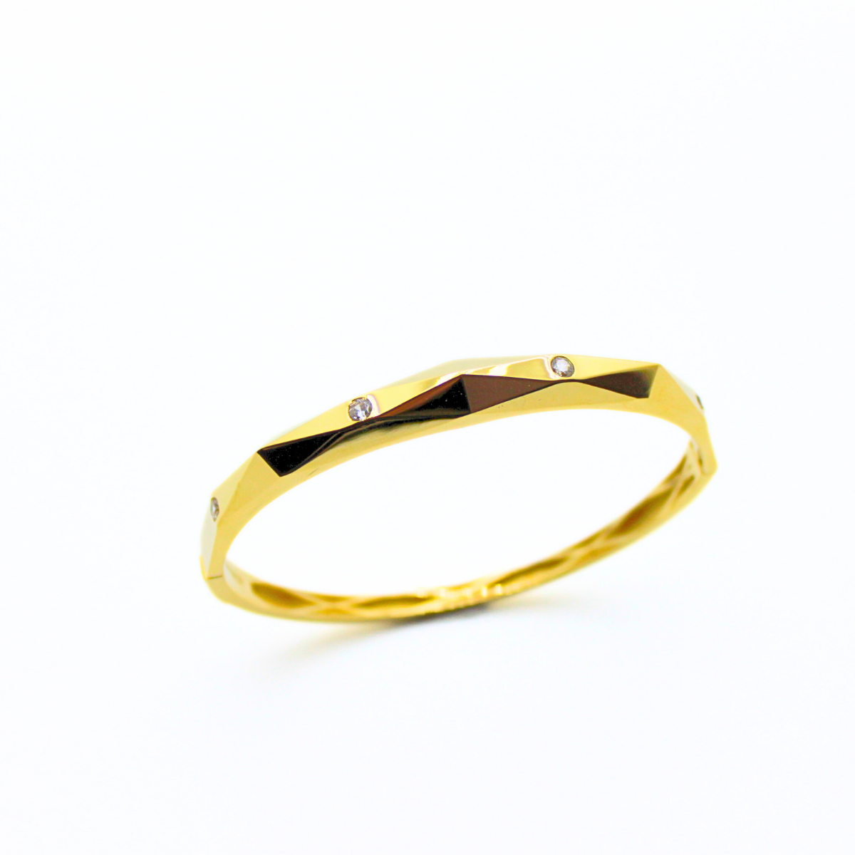 Taşlı Kelepçe Bileklik