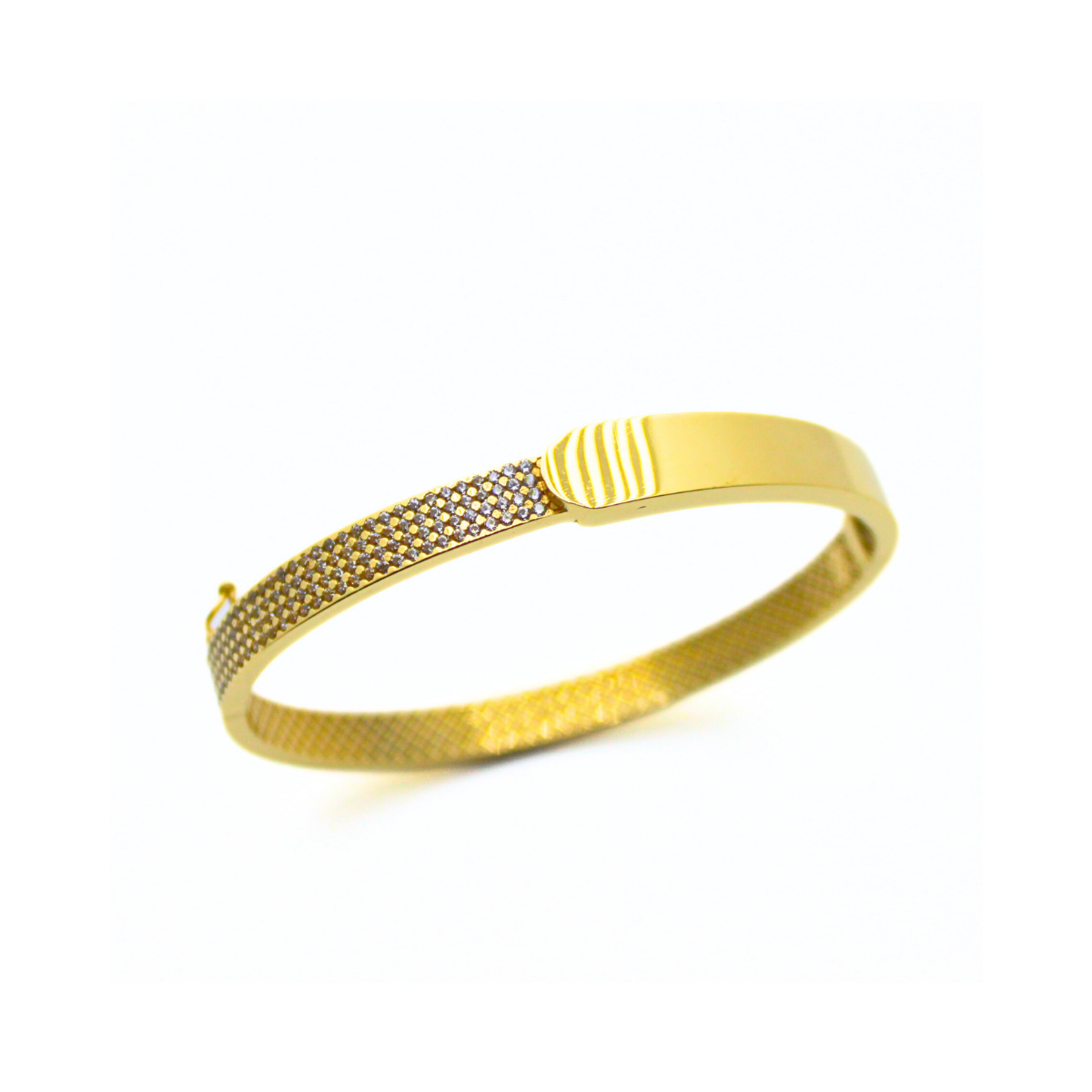 Taşlı Kelepçe Bileklik