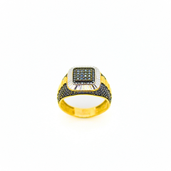 Erkek Taşlı Yüzük