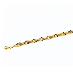 3 Renkli Taşlı Bileklik