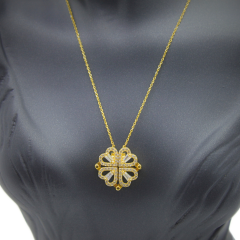 Mıknatıslı Açılır Kalpli Kolye