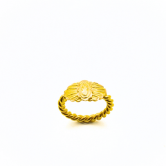 22 Ayar Örgü Yüzük