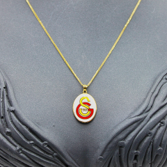 Galatasaraylı Altın Kolye Ucu