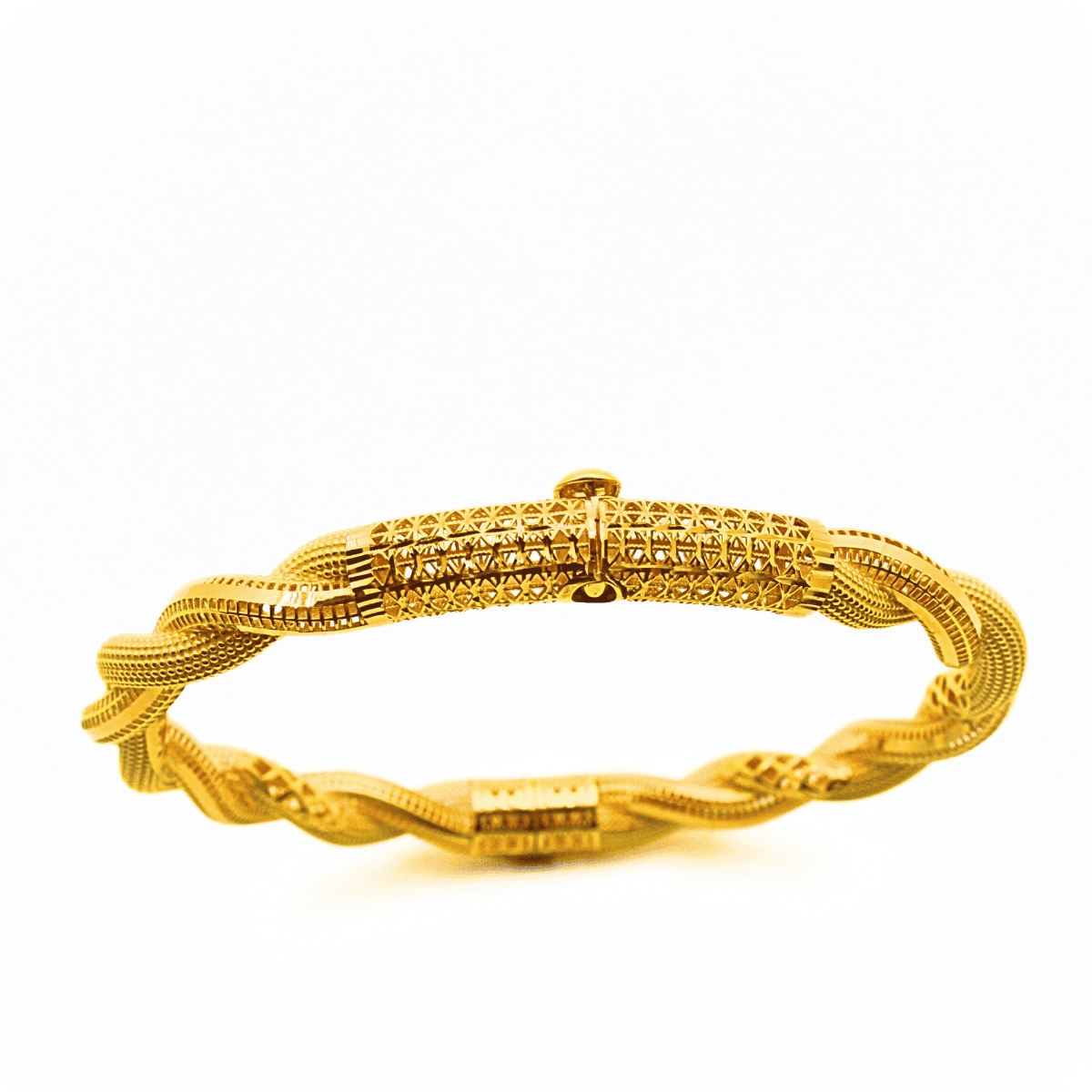 22 Ayar Altın Kelepçe Bileklik