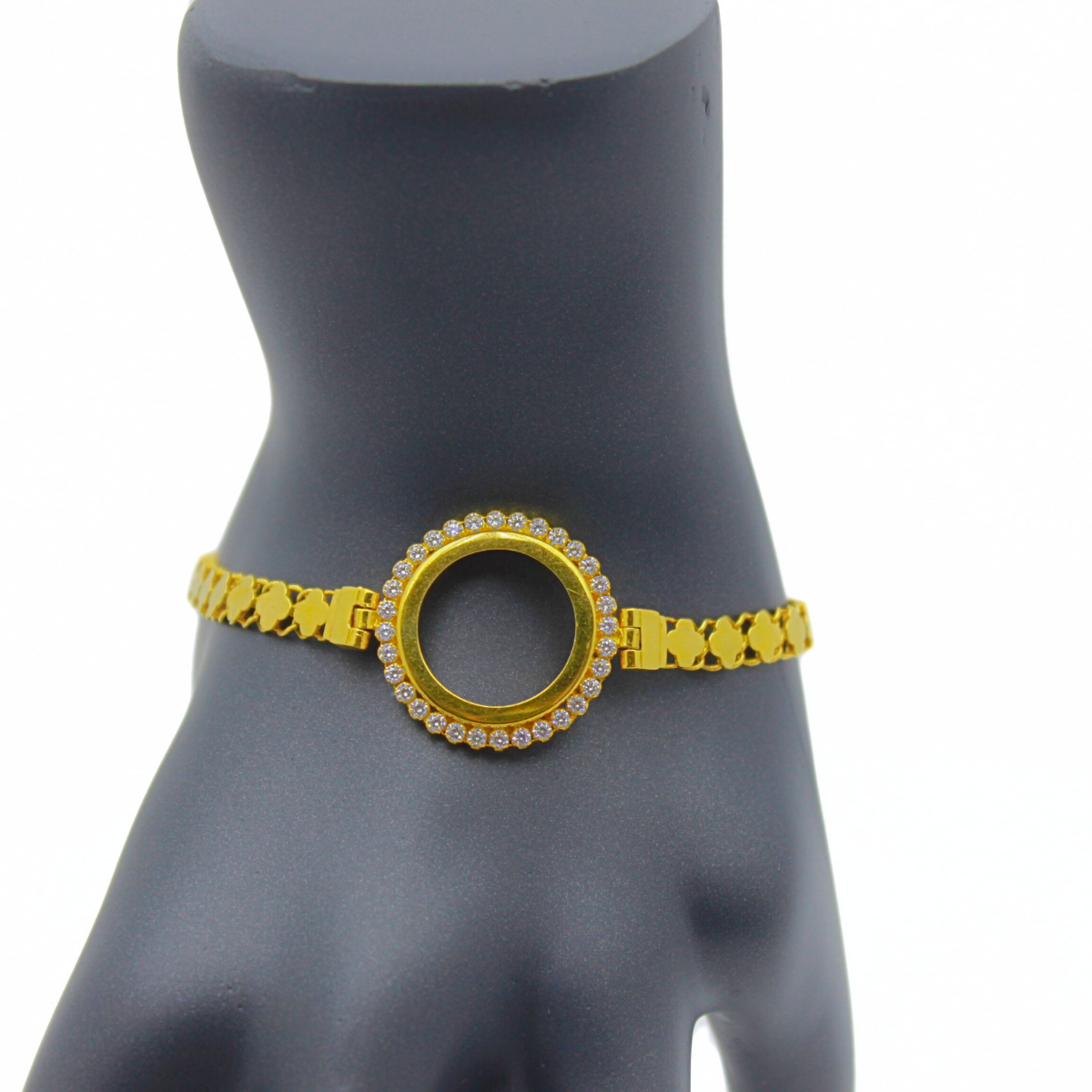 Çerçeveli Altın Bileklik