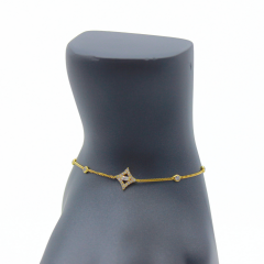 Taşlı Zincir Bileklik