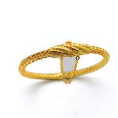 22 Ayar Altın Kelepçe Bileklik