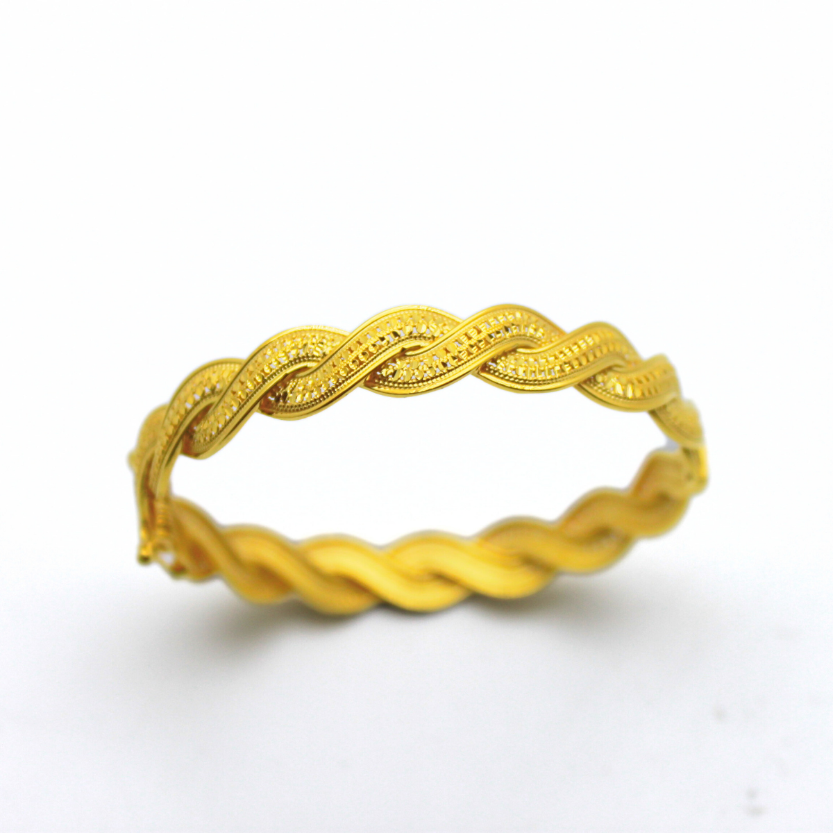 22 Ayar Altın Kelepçe Bileklik