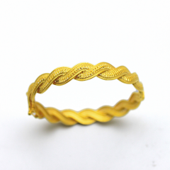 22 Ayar Altın Kelepçe Bileklik