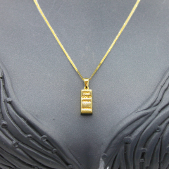 Külçe Altın Kolye Ucu